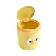 thumbnail image 4 of Mini bote de basura de escritorio, pequeño cubo de basura, pequeño cesto de basura para encimera, pequeño Amarillo, 4 of 9