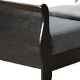 thumbnail image 4 of Glory Furniture Louis Phillipe Twin Bed in Black Color, 4 of 7