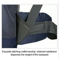 thumbnail image 4 of 60L Waterproof & Durable Hiking Backpack Multi-Pocket Travel Shoulder Bag for Camping Lounging Trekking with Reflective Strips & Whistle (Blue), 4 of 9