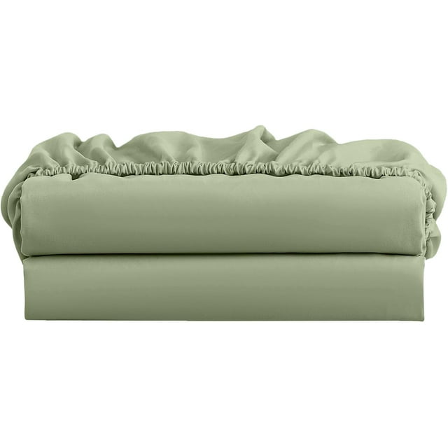 Jersey De Punto 100% Algodón, 2 Sábanas Ajustables Twin Xl (Paquete De 2), Suaves Y Cómodas, Bolsillo Doble Extra Largo De 15 Pulgadas De Profundidad, 39 Pulgadas X 80 Pulgadas, Ideal Para Dormitorios