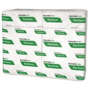 6.5 in. x 4.25 in. 1-Ply Perform Interfold Napkins - White (6016/Carton)