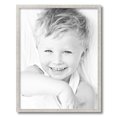 thumbnail image 2 of ArtToFrames 18x23" Bright Silver Picture Frame, Silver Wood Poster Frame, with Regular Acrylic and 2 (FBPL-4752), 2 of 7