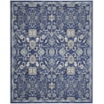 thumbnail image 2 of Nourison Grafix Persian Navy 8'6" x 12' Area Rug (9x12), 2 of 8