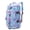 rainbow purple, variant on Rainbow Purple Convertible Duffle Gym Bag for Women Men with Shoes Compartment and Wet Pocket，Multipurpose Weekender Overnight Backpack Waterproof Sports Bags with 2 Bottle Holders