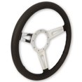 thumbnail image 7 of Scott Drake S1MS-3600-BK Corso Feroce 15" Black Leather Steering Wheel 9 Hole, 7 of 7
