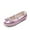 PINK, variant on Girls Dress Shoes Slip-on Flower Girl Ballet Flats for Party, Wedding, Performance, Prom, Graduation