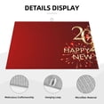 thumbnail image 3 of Vsdgher Happy New Year 2025 Dish Drying Mat Super Absorbent Drying Mat Large Dish Drying Mats for Kitchen Counter Kitchen Drying Mat 24" x 18", 3 of 7