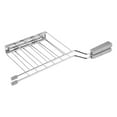 thumbnail image 2 of Lipstore Bread Loaf Slice Holder Grill Warming Rack Practical Kitchen Gadgets Stainless Steel Sandwich Rack for Baking Roasting Kitchen Gray, 2 of 8