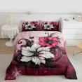 thumbnail image 2 of Castle Fairy Vintage Flower Comforter Set, Queen, 3-Piece, 2 of 8