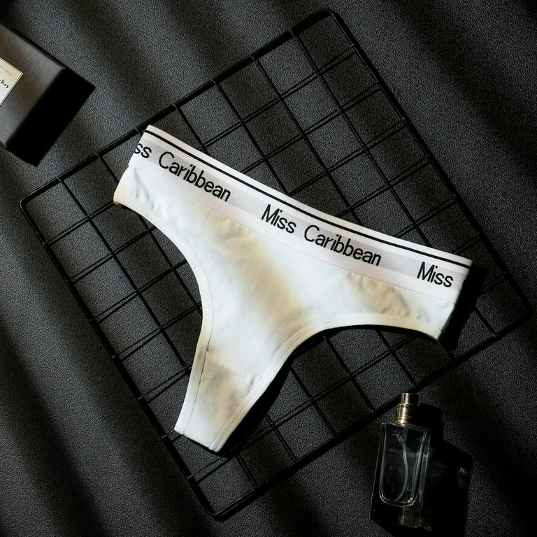 Pimfylm G String Thongs For Women Womens Menstrual Period Panties Cotton  Leak Proof Underwear Postpartum Protective Briefs White Large 