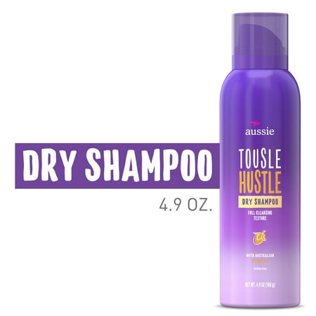 Aussie Tousle Hustle Sulfate-Free Dry Shampoo with Jojoba Oil, 4.9 oz
