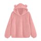 thumbnail image 3 of Sudadera con cremallera para mujer,Suéter de pijama para mujer, manga larga con bolsillo, suave forro polar, ropa de estar en casa cómoda, sopatenor, 3 of 9