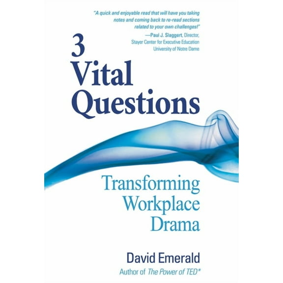 3 Vital Questions: Transforming Workplace Drama, (Paperback)