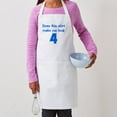 thumbnail image 5 of CafePress - Doesthisshirtmakemelook_4_Blue - Kids Apron, 5 of 5