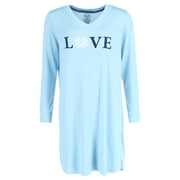 Pillow Talk  Long Sleeve Nightgown with Love Verbiage (Women's)