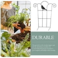 thumbnail image 4 of Garden Trellis Wrought Iron Climbing Plants Trellis Green Plant Support, 4 of 8