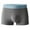 Gray, variant on ZZwxWA Men's Ball Pouch Bulge Boxer Briefs Modal Microfiber Trunks Underwear Breathable Boxers Short Leg Comfort Undershirts 50% Off Clear