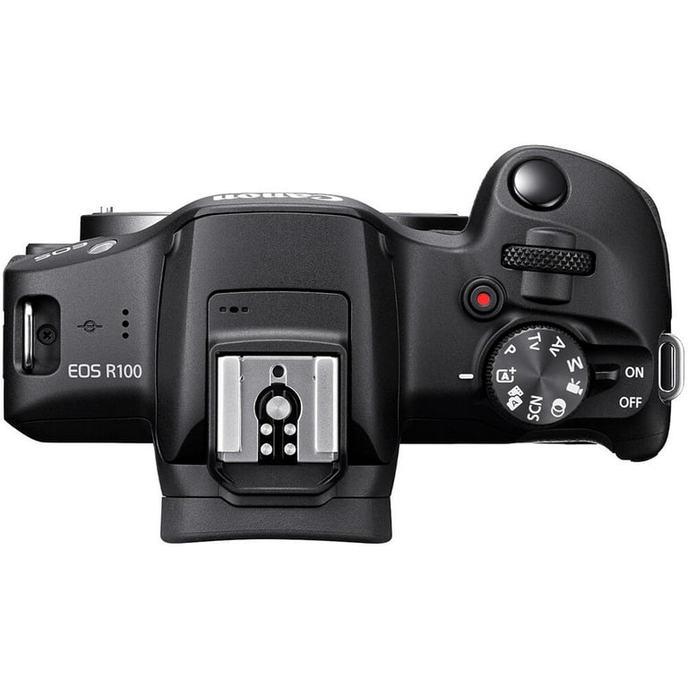 Canon EOS R100 - Digital camera - mirrorless - 24.1 MP - APS-C - 4K / 29.97  fps - body only - Wi-Fi, Bluetooth - black 