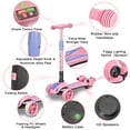 thumbnail image 6 of 3 Wheel Scooter Kick Scooter for kids with Bluetooth Music Rocket Steam Sprayer Adjustable Height Light Up for Boys Girls Ages 3-10, 6 of 10