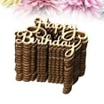 thumbnail image 2 of EeaseMX 15 piezas de madera para decoración de feliz cumpleaños, accesorio de madera para fiesta de cumpleaños, reunión en casa, 2 of 7