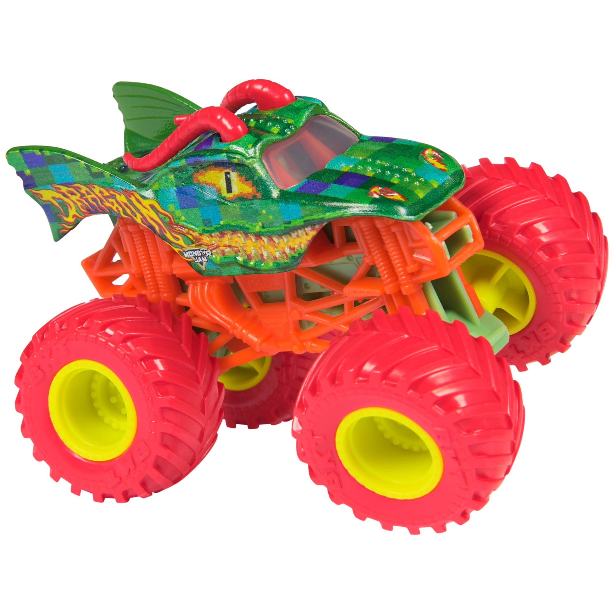 Monster Jam, Official Dragon Monster Truck, Die-Cast Vehicle, 1:64 Scale, Kids Toys for Boys Ages 3 and up