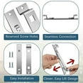 thumbnail image 4 of CSChome Bird House Bracket Bird House Hanger Bracket Set Heavy Duty Multi functional Tree Feeder, 4 of 6