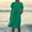 Style2-Green dresses for women, variant on Mceream Shirt Dress for Women Trendy Summer Cotton Linen Button Up Lapel Dress Casual Loose Beach Midi Dresses Cover Up with Split Blue XL