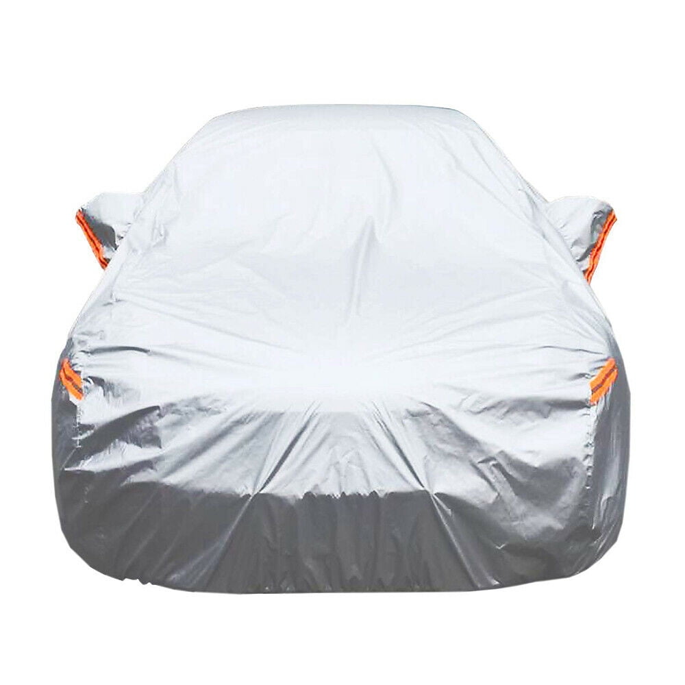 Car Cover Waterproof Full Car Cover for Toyota Aygo X Mid BOX e-Care,  Breathable Outdoor Custom Compatible，Protection All Weather，Anti-UV with  Zipper And Windproof Rope (Color : 1, Size : WITH COTTO 