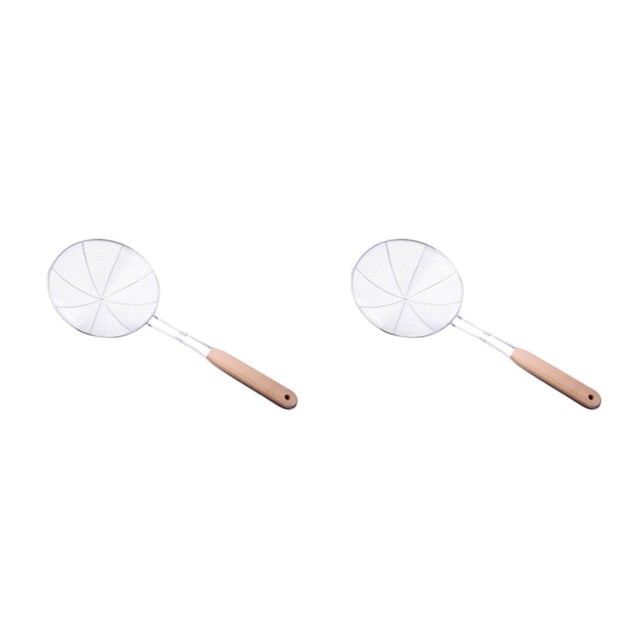 Cuchara Fácil de espumar Billuyoard herramienta conveniente para freír y colar acero inoxidable duradero Type2 NO2
