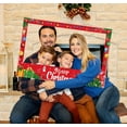 thumbnail image 3 of NETSENG Christmas Photo Booth Props Frame Party Supplies, 3 of 5