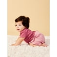 thumbnail image 5 of Little Star 100% Organic Cotton 2-Pack Baby Girl Knit Shorts, 5 of 14