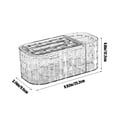thumbnail image 3 of Lilixerw Tissue Box Cover Rectangular Tissue Box Holder Multifunctional Tissue Box Cover for Bathroom Bedroom or Office, 3 of 6