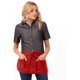thumbnail image 1 of Delantal Chef Works Unisex Reversible para Meseros Rojo Talla Única, 1 of 2