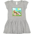 thumbnail image 3 of Inktastic Farm Animals with Cow, Chick and Pig Girls Toddler Dress, 3 of 5