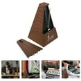 thumbnail image 3 of 1pc Wooden Tower Mechanical Metronome Practical Musical Instrument Supply, 3 of 8