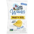 thumbnail image 6 of Cape Cod Waves Potato Chips, Wavy Cut Sea Salt Kettle Chips, 13 oz, 6 of 9