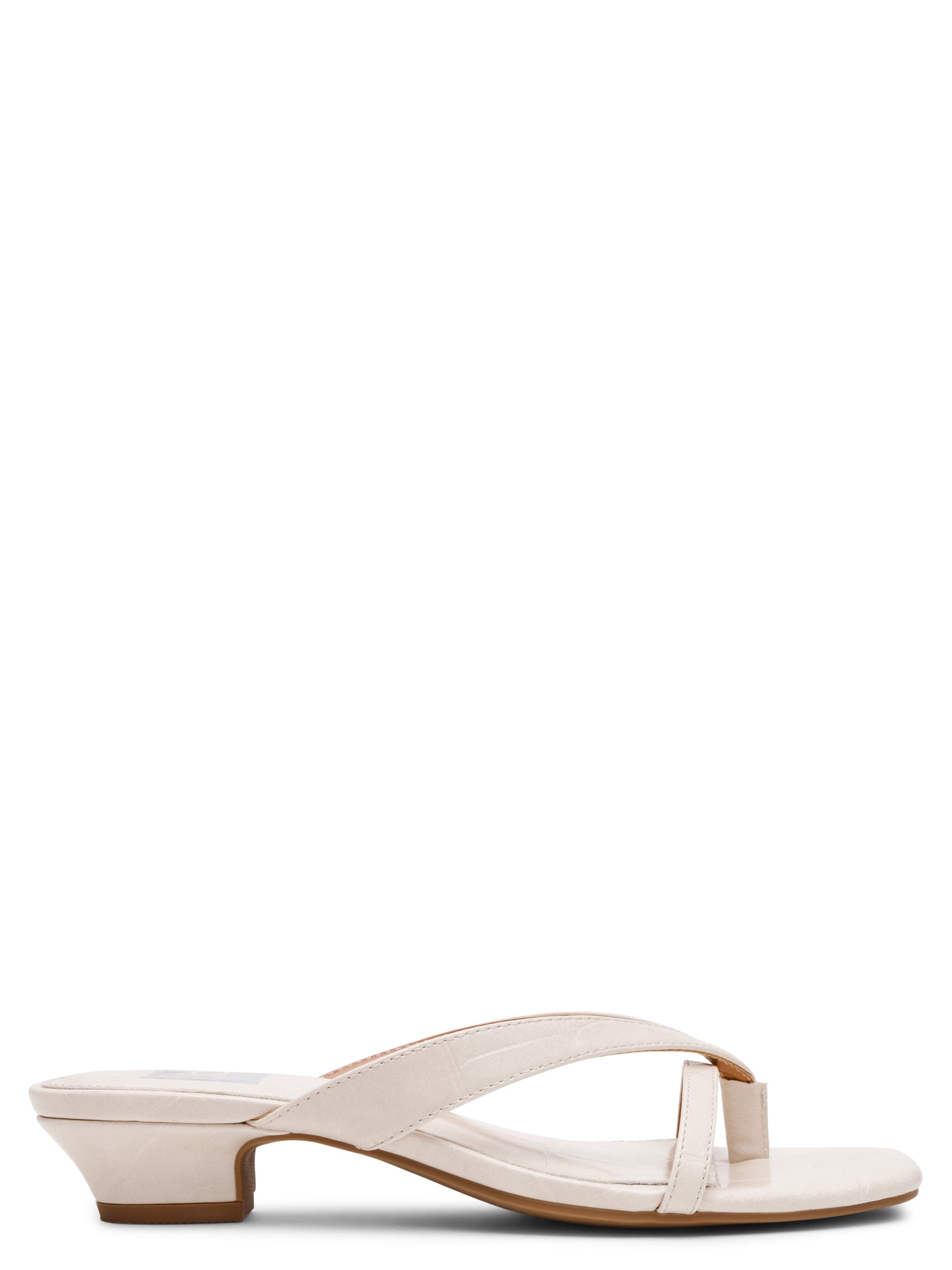 DV Dolce Vita Women's Bex Slide On Kitten Heel Sandal