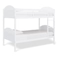 thumbnail image 2 of Mainstays Kids Wood Twin-over-Twin Bunk Bed, White, 2 of 6