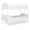 White, variant on Mainstays Kids Wood Twin-over-Twin Bunk Bed, White