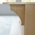 thumbnail image 5 of Ekena Millwork 2 1/2"W x 8"D x 12"H Extra Large Gomez Wood Bracket, Cherry (4-Pack), 5 of 5