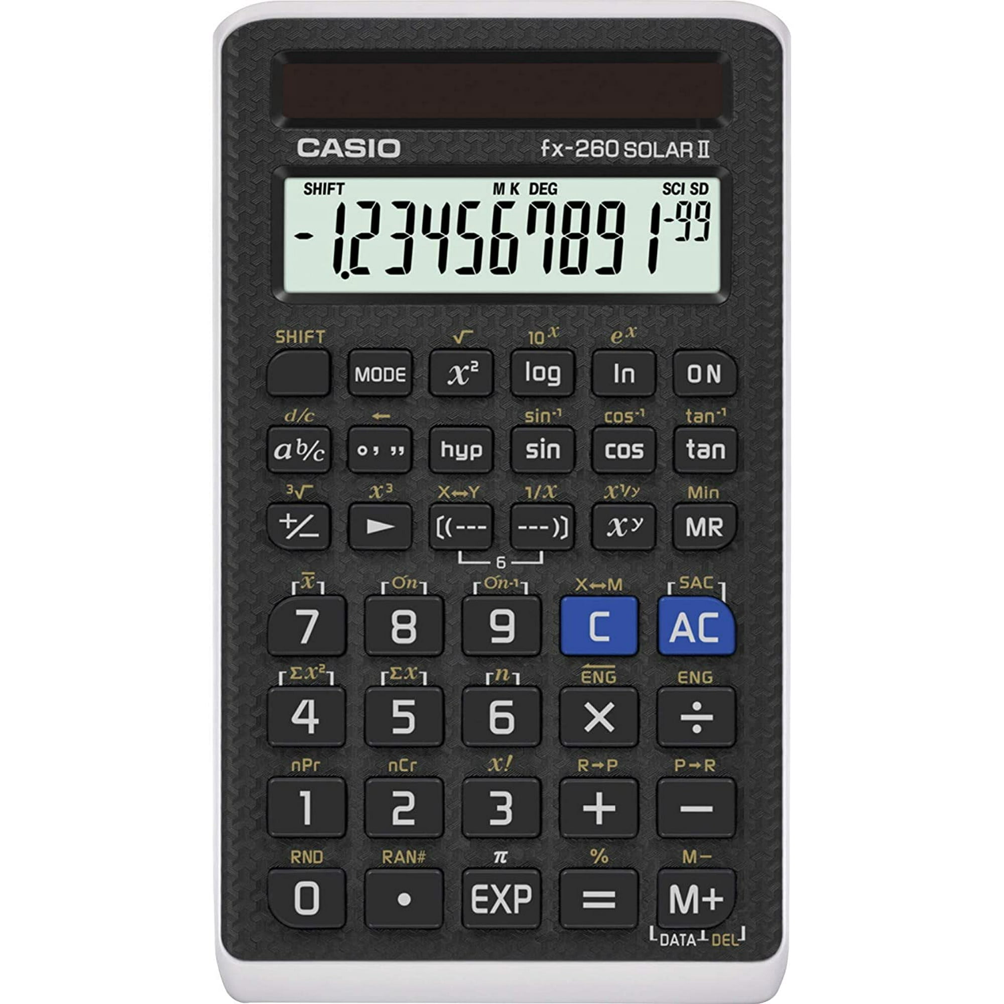ZMLEVE FX 260 Solar II Scientific Calculator 5 x 0.6 x 2.9 Walmart