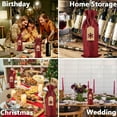 thumbnail image 7 of Burlap Wine Gift Bags, 48 Pcs Jute Drawstring Wine Bottle Covers with Ropes and Tags for Christmas, Wedding, Travel, Birthday, Holiday Party, 7 of 7