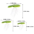 thumbnail image 4 of 36Pcs Aquarium Duckweed Mini Artificial Plants Aquarium Simulation Plant Fish Tank Accessories, 4 of 7
