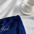 thumbnail image 4 of LHSHID Christian Gifts for Women Religious Gifts for Father Christian Birthday Gifts Catholic Bible Verse Blanket Inspirational Spiritual Scriptures Dark Blue Soft Throw Blanket for Women Man 50x60in, 4 of 6