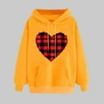thumbnail image 2 of Fjofpr Women Clothes under $10 Womens Sweatshirts Graphic Women's Print Winter Hoodie Pullover Tops Long Sleeved Comfortable Sweatshirt, 2 of 5