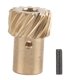 thumbnail image 1 of Engranaje distribuidor de leva de rodillos, eje de bronce de 0,5 pulgadas para bloque grande pequeño con distribuidor MSD, 1 of 14