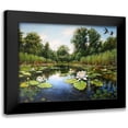 thumbnail image 1 of Cernov, Ivan 18x15 Black Modern Framed Museum Art Print Titled - Watterlilly near Dnepropetrovsk, 1 of 5
