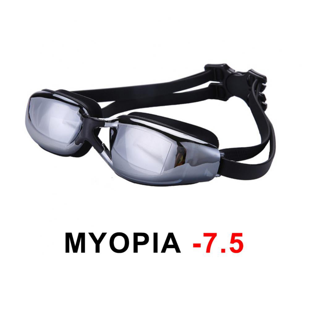 Optical Swimming Goggles Myopia Prescription Corrective Anti-fog Eyewear 