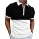 thumbnail image 1 of Camisetas de Manga Larga para Hombres Casual Impreso Girar Abajo Cuello Cremallera Camiseta, Ligera Blusa de Algodón de Imitación para el Hogar, Diario Y Cuatro Estaciones de Uso, 1 of 5