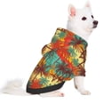 thumbnail image 5 of KLL Colorful Hawaii Palms for Basic Dog Hoodie - Pet Hoodie Sweater with Leash Hole - Cute Dog Sweatshirt - Pet Clothes Hooded Sweatshirt for Dog & Cat -Large, 5 of 8